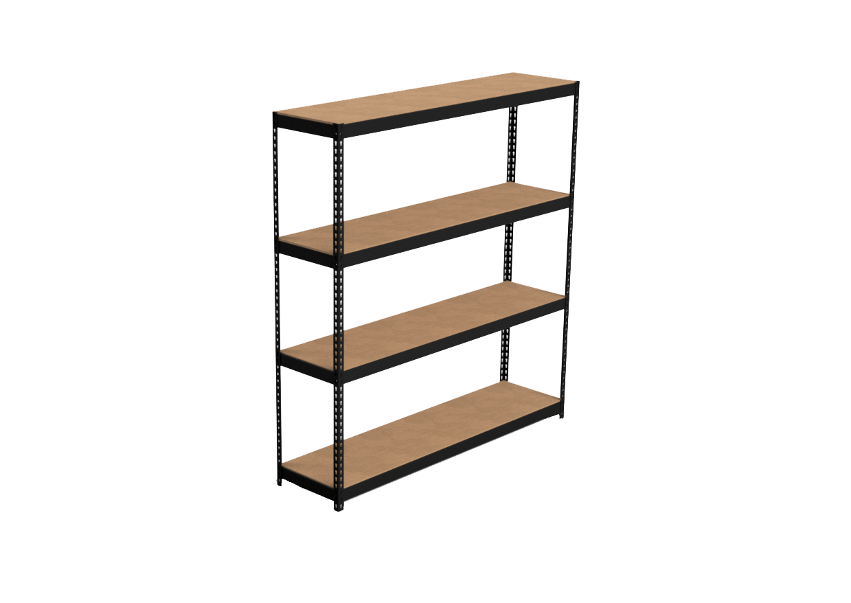 4 Level Rival Strength Shelving - 1980mm High