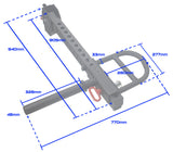 Rival J-Series Adjustable Jammer Arms 2.0 (Pair) (60x60mm)