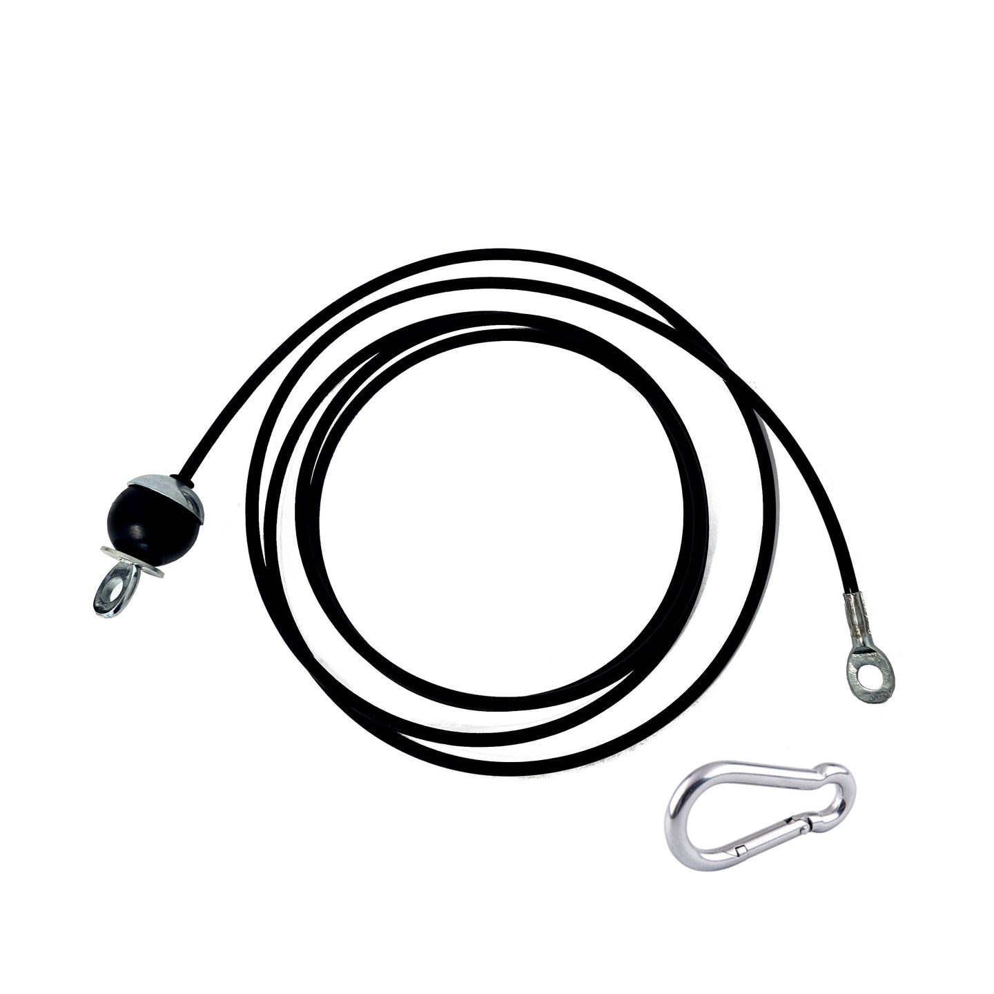 Rival Replacement Cable Pulley Machine Ropes with Carabiner