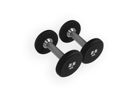 Urethane Round Dumbbells Sets With Optional Storage Rack