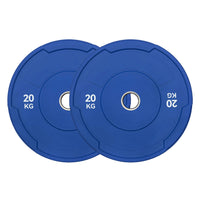 Unbranded Olympic Colour Bumper Plates 2.0