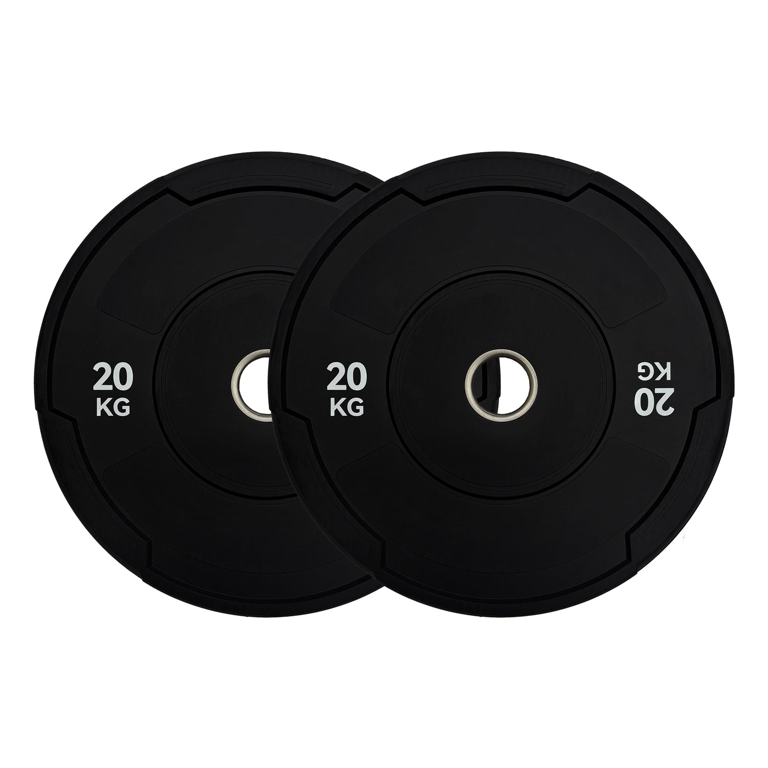 Monochrome Olympic Black Bumper Plates 2.0