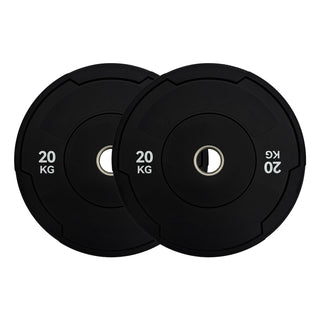 Monochrome Olympic Black Bumper Plates 2.0