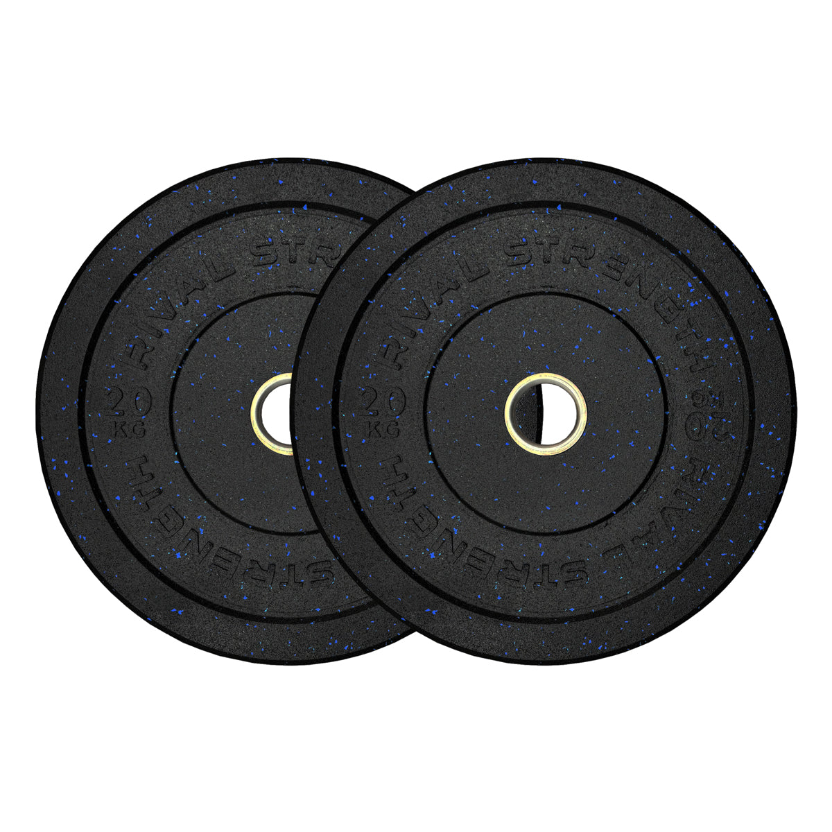Rival Crumb Rubber Olympic Bumper Plates