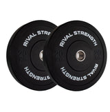 Rival Olympic Black Bumper Plates