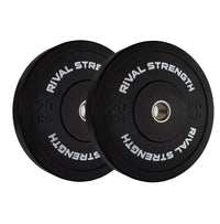 Rival Olympic Black Bumper Plates