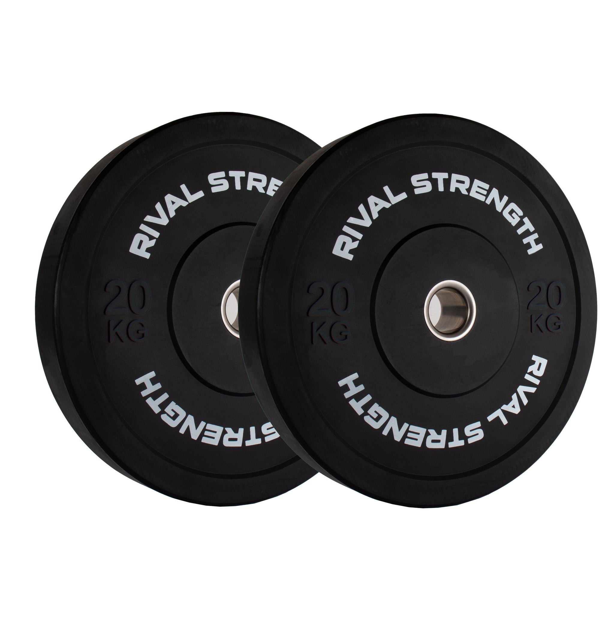 Rival Olympic Black Bumper Plates