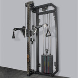 Rival S-Series Wall Mounted Slimline Adjustable Free Arm Functional Trainer Pulley System