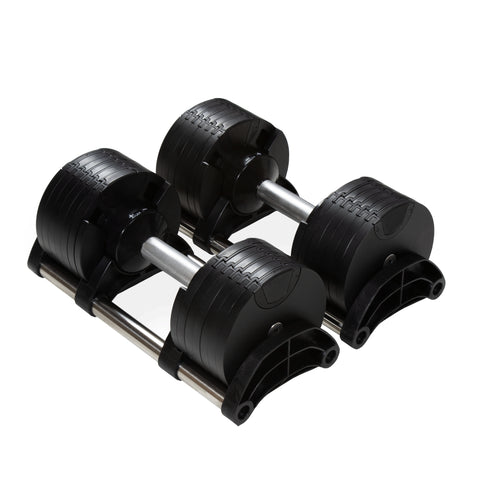 Rival 24KG Adjustable Dumbbells (Pair) (2KG Increments)