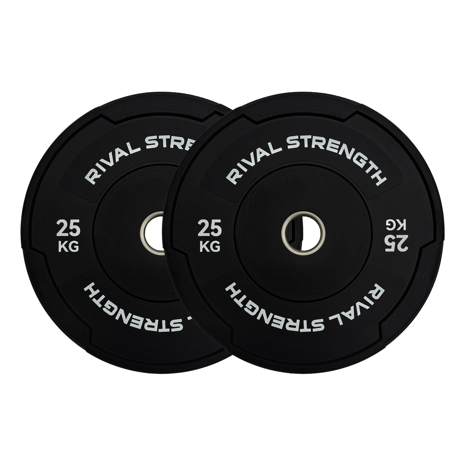 Rival Olympic Black Bumper Plates 2.0