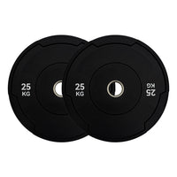 Monochrome Olympic Black Bumper Plates 2.0