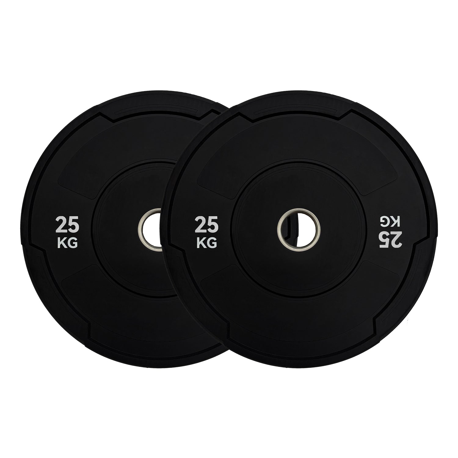Monochrome Olympic Black Bumper Plates 2.0