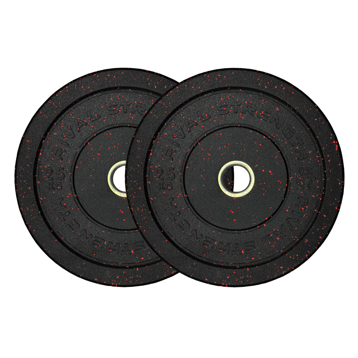 Rival Crumb Rubber Olympic Bumper Plates
