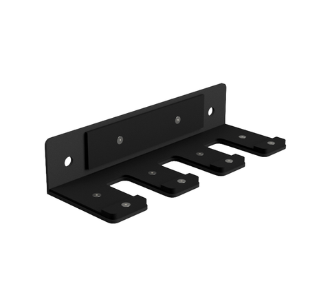 Wall-Mounted Vertical 3 Bar Holder