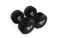 Urethane Round Dumbbells Sets With Optional Storage Rack
