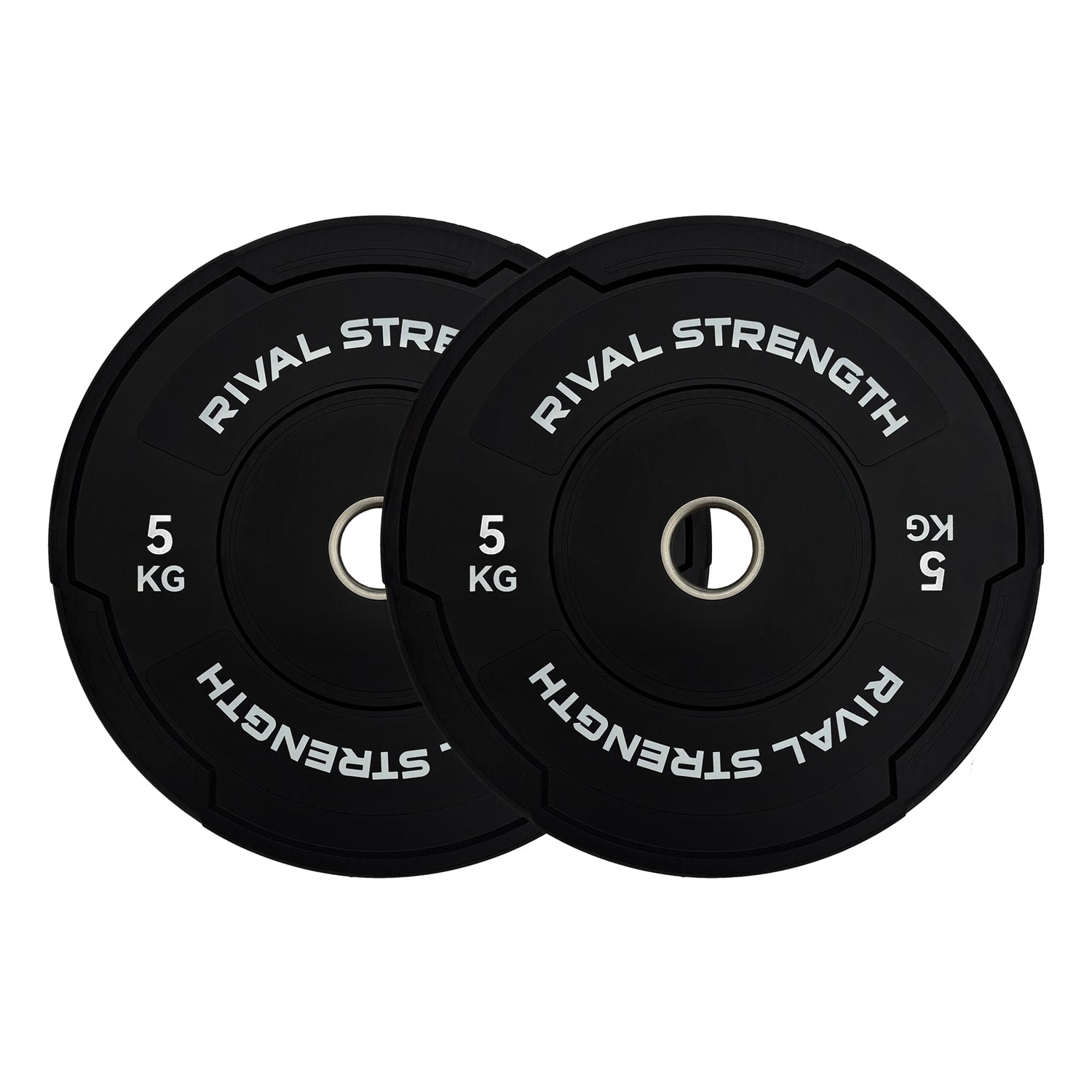 Rival Olympic Black Bumper Plates 2.0