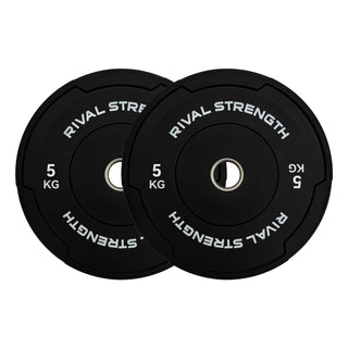 Rival Olympic Black Bumper Plates 2.0