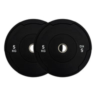 Monochrome Olympic Black Bumper Plates 2.0