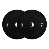 Monochrome Olympic Black Bumper Plates 2.0