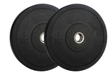 Monochrome Olympic Black Bumper Plates