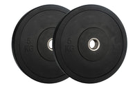 Monochrome Olympic Black Bumper Plates