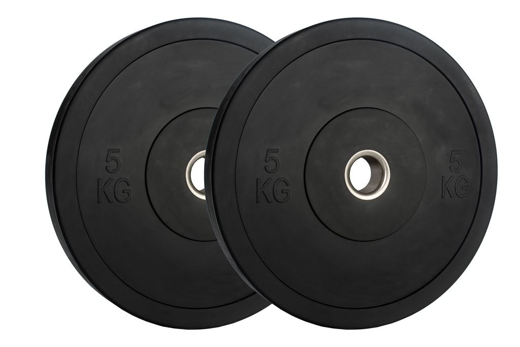 Monochrome Olympic Black Bumper Plates