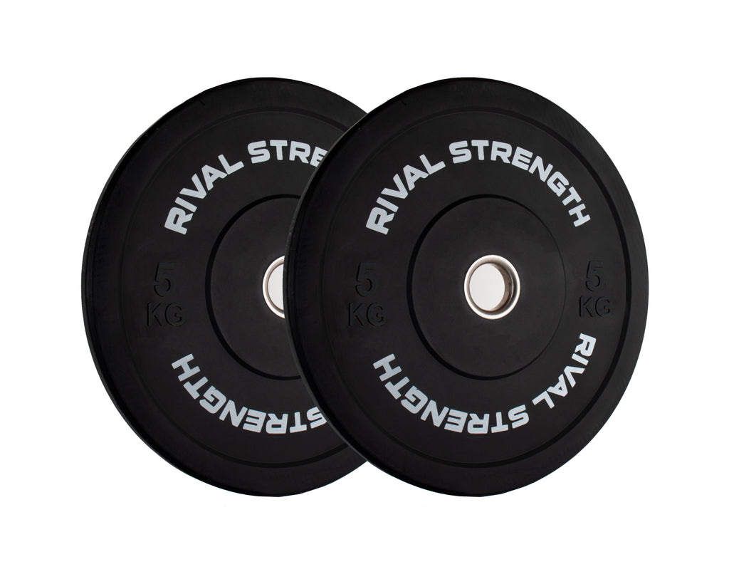 Rival Olympic Black Bumper Plates – Rival Strength