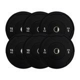 Monochrome Olympic Black Bumper Plates 2.0