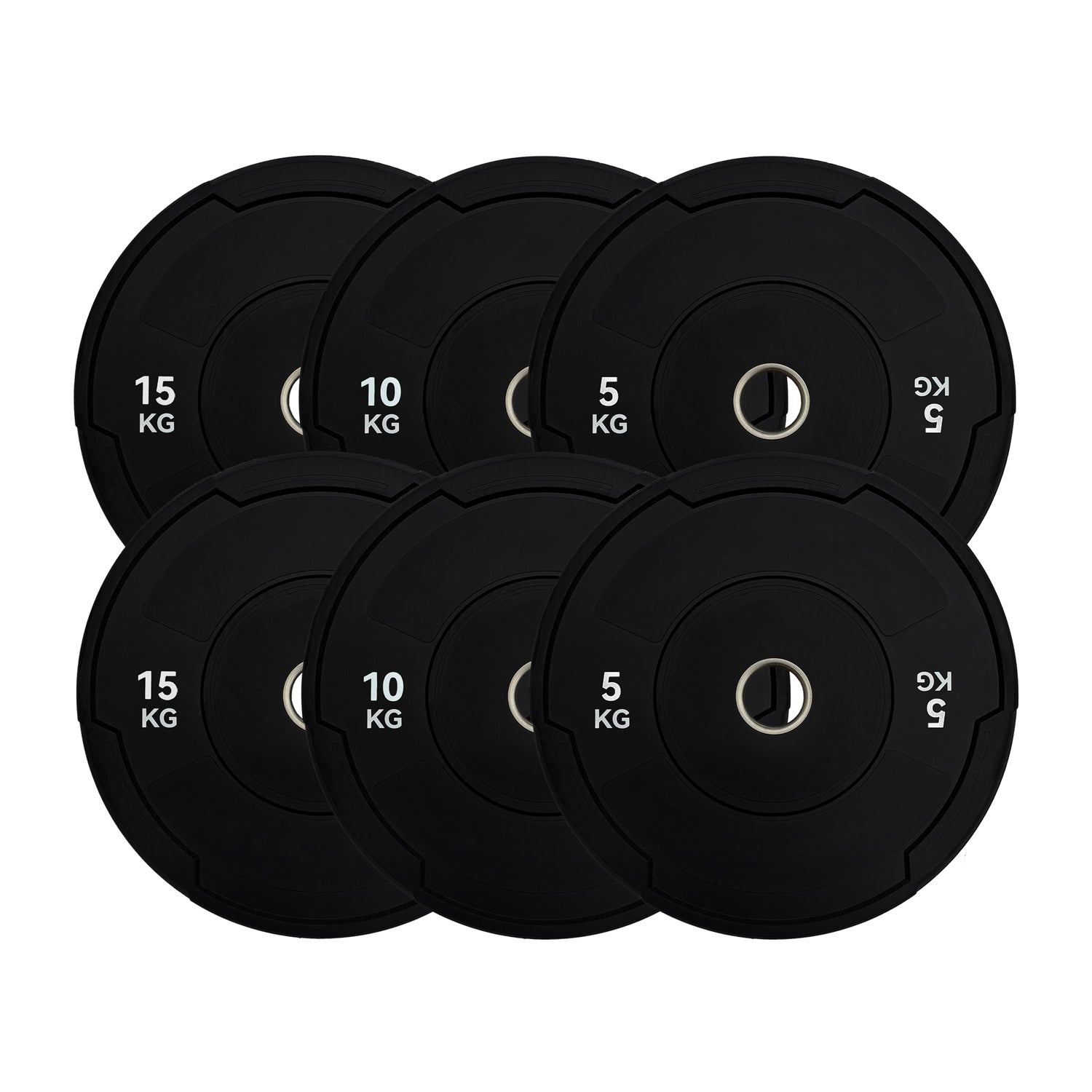 Monochrome Olympic Black Bumper Plates 2.0