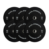 Rival Olympic Black Bumper Plates 2.0