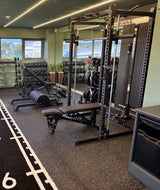 Rival Grey Fleck Premium Rubber Gym Flooring (1m x 1m) (15mm)