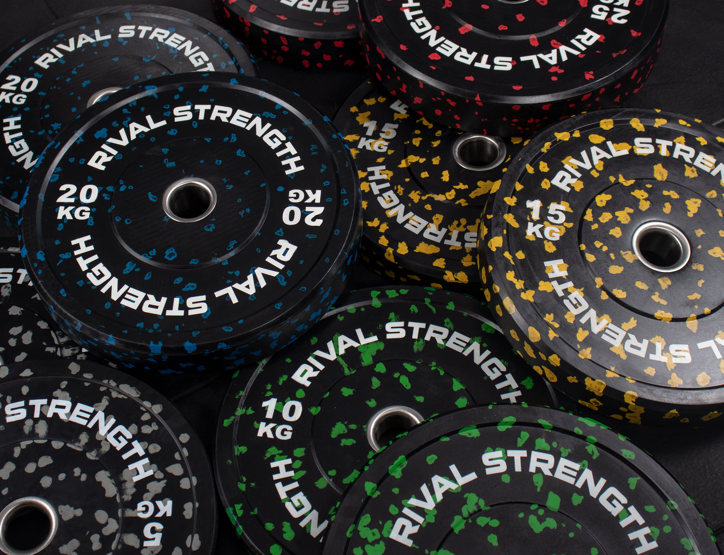 Rival Olympic Colour Splash Bumper Plates