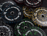 Rival Olympic Colour Splash Bumper Plates