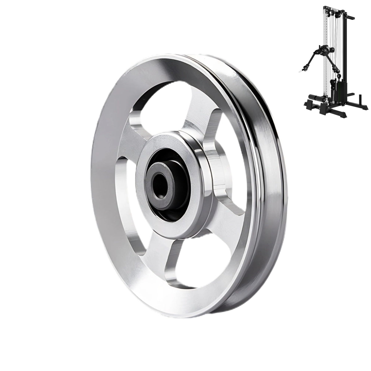Rival Aluminium Cable Pulley Machine Wheels