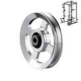 Rival Aluminium Cable Pulley Machine Wheels