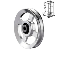Rival Aluminium Cable Pulley Machine Wheels