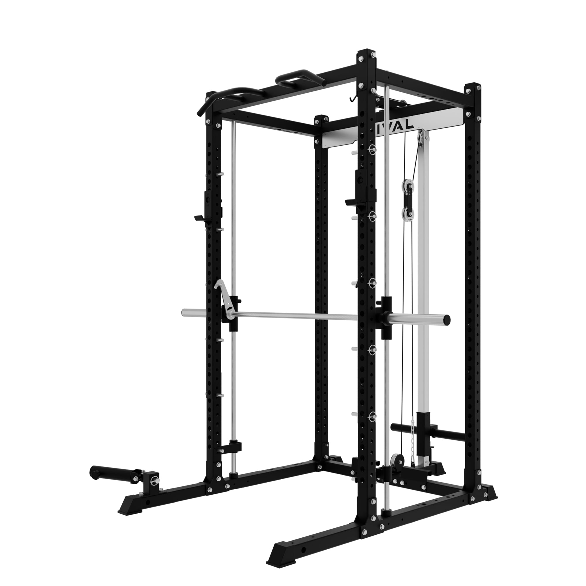 Rival J-3 Series Power Rack with Optional Attachments (60x60mm)