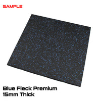 Rubber Gym Flooring Samples | 500mm x 500mm and 1m x 1m Tiles