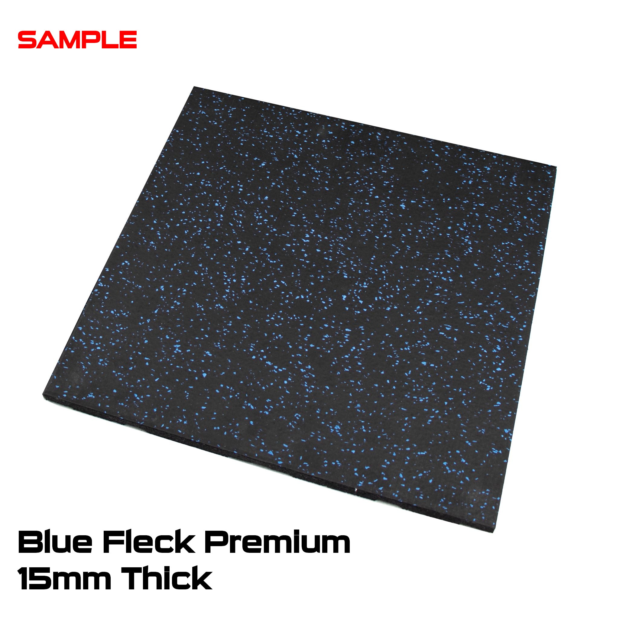 Rubber Gym Flooring Samples | 500mm x 500mm and 1m x 1m Tiles