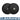 CLEARANCE | Monochrome Olympic Black Bumper Plates - 25KG Pair