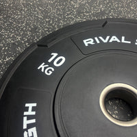 Rival Olympic Black Bumper Plates 2.0
