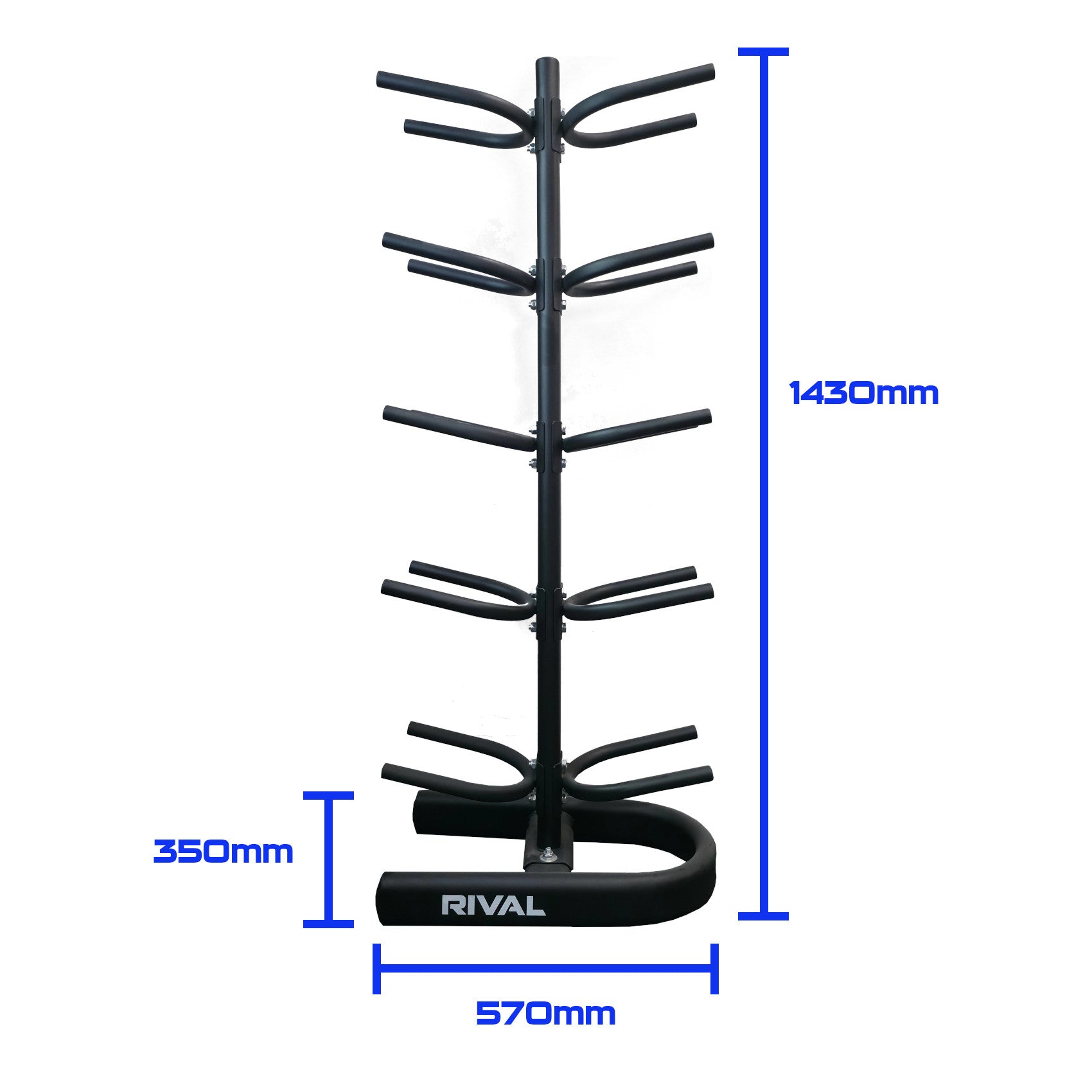 Rival Compact 10-Tier Functional Storage Rack
