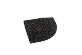 Grey Fleck SBR Interlocking Rubber Gym Floor Tiles with Connectors (1m x 1m) (20mm)