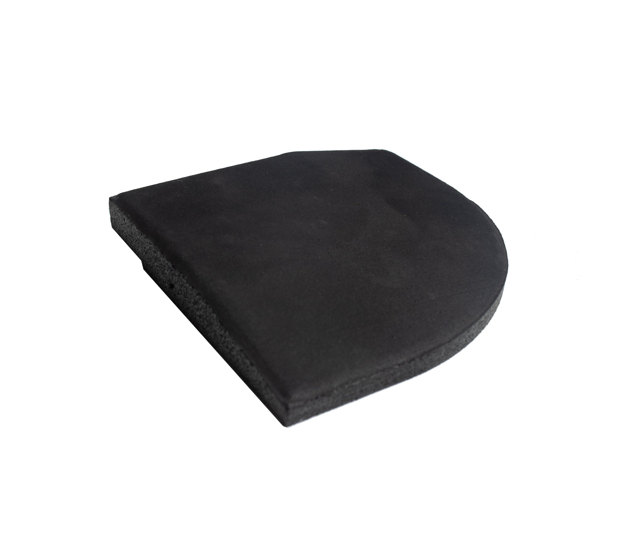 Black SBR Interlocking Rubber Gym Floor Tiles with Connectors (1m x 1m) (20mm)