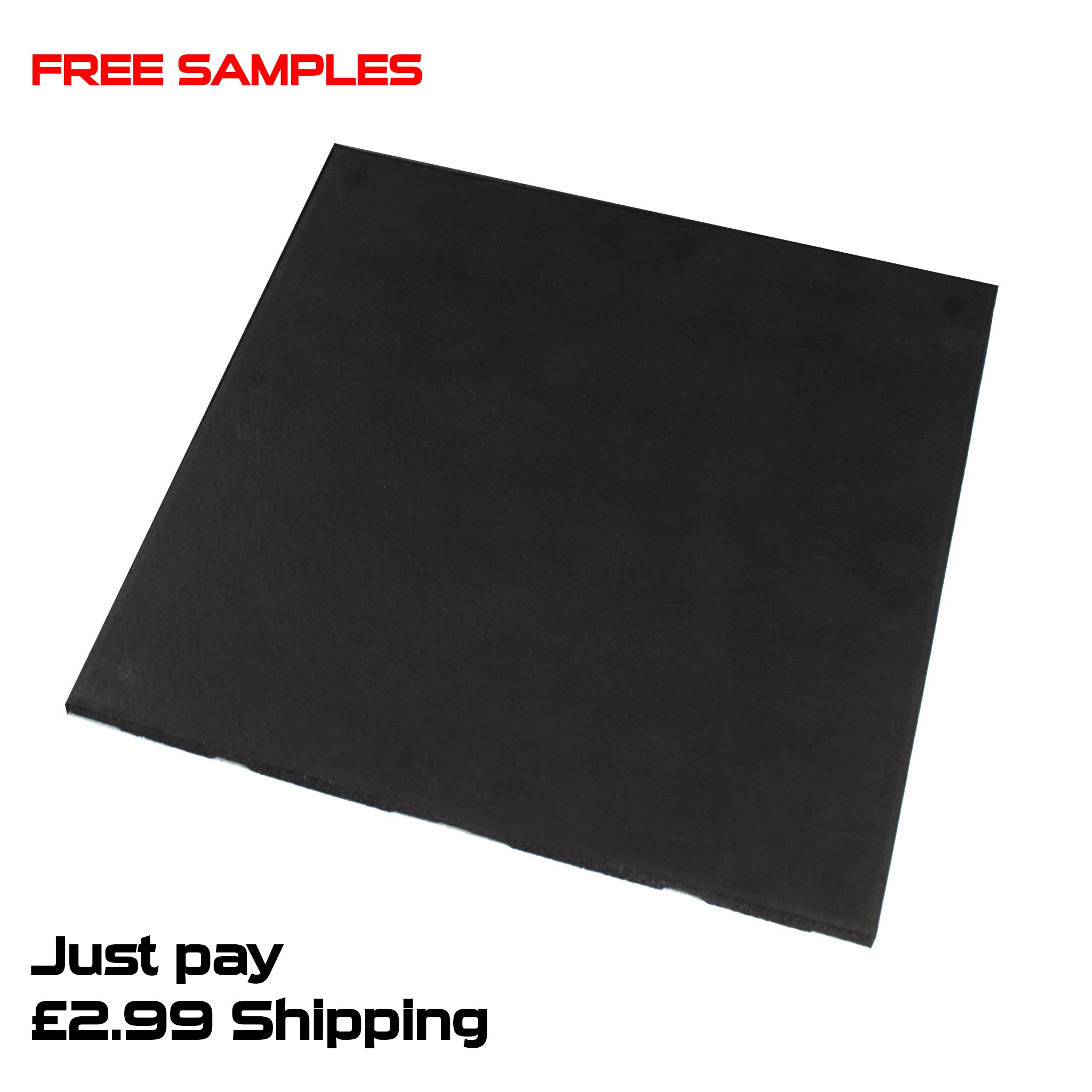 Rubber Gym Flooring Samples | 500mm x 500mm and 1m x 1m Tiles