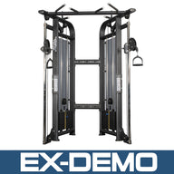 EX-DEMO | Rival Dual Adjustable Pulley Cable System - 2x 100KG Weight Stacks