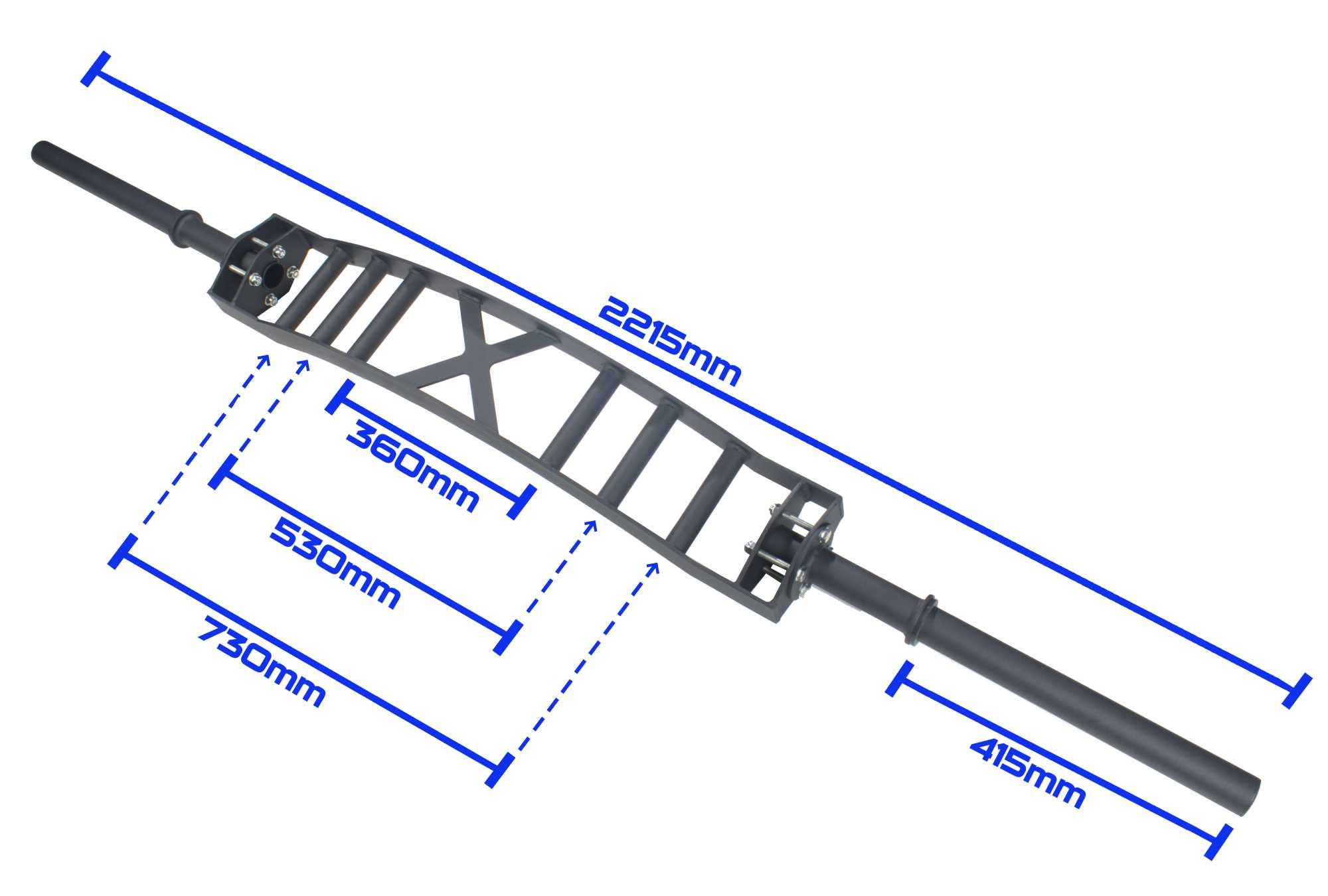 EX-DEMO | Rival Olympic Cambered Multi-Grip Swiss Barbell