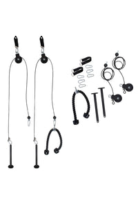 Cable Pulley Systems with Tricep Rope