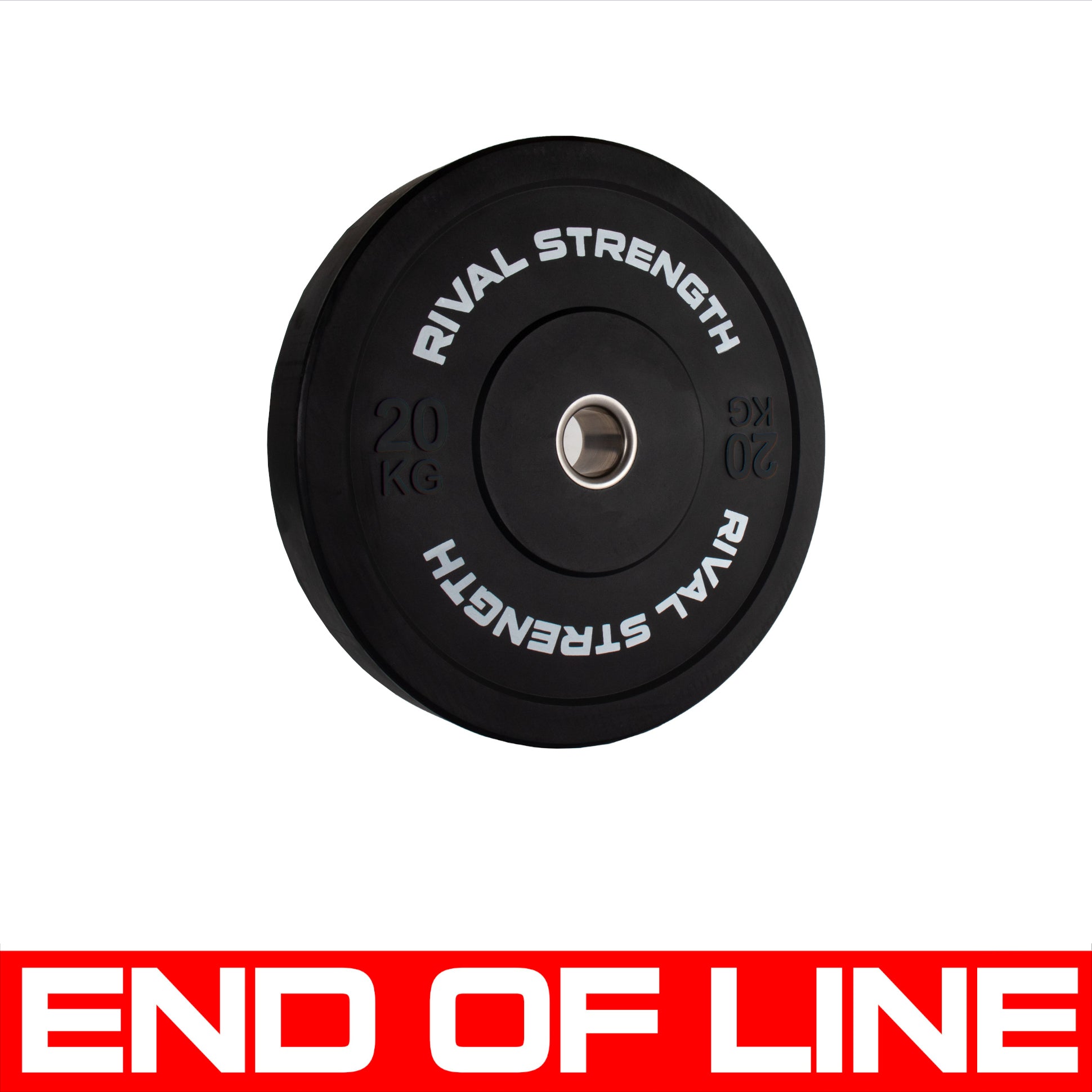 END OF LINE | Rival Olympic Black Bumper Plates (Pair and Singles)
