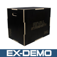 EX-DEMO | Rival Anti-Slip Plyo Jump Box 3-in-1 - 30" x 24" x 20"